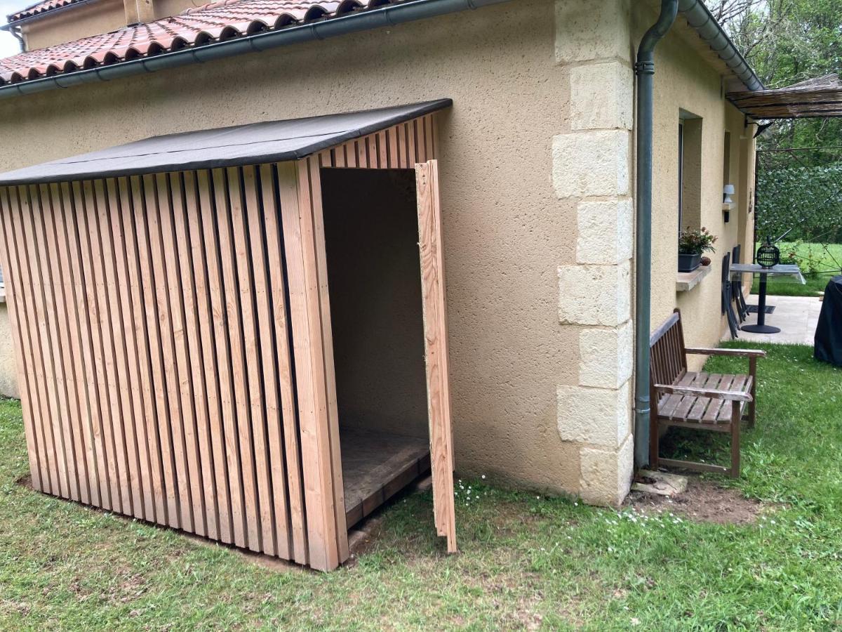 Gite Des Combes Blanches Avec Piscine Et Jacuzzi Frayssinet-le-Gélat エクステリア 写真